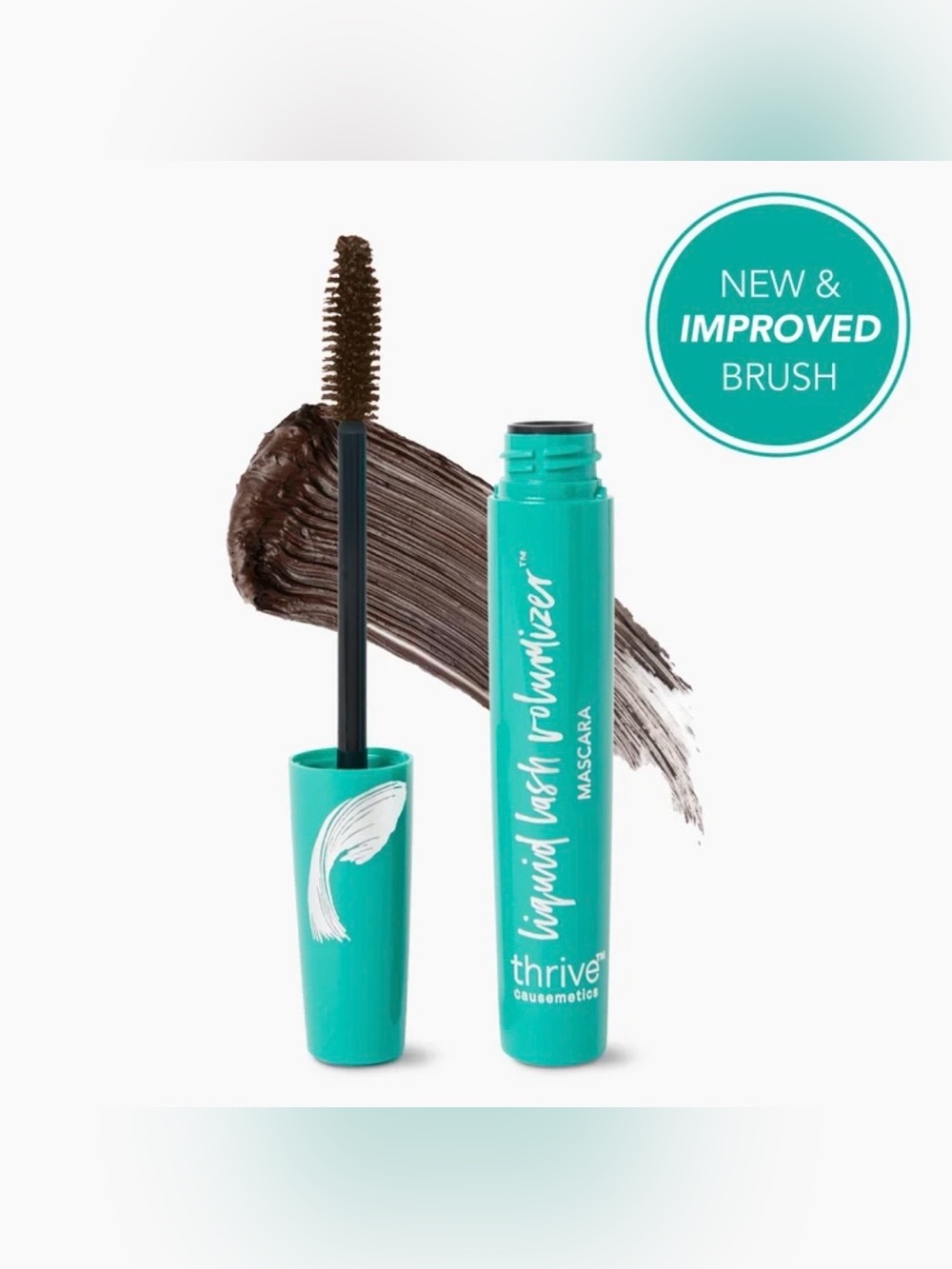 thrive causemetics Liquid Lash Volumizer Mascara - Brown